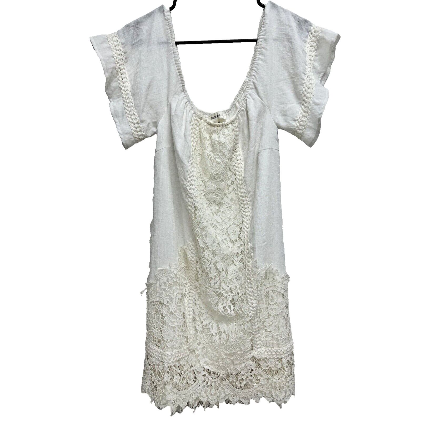 & Other Stories Sugar Lips Linen Cotton Blend Dress Dress Size M A000659 Size M / US 6-8 / IT 42-44 - 2 Thumbnail