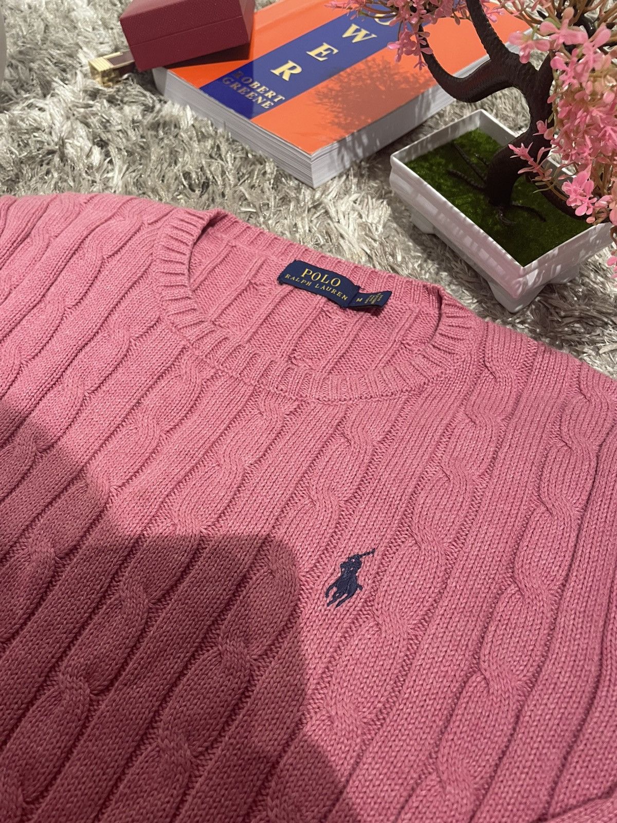 Ralph Lauren Ralph Lauren Cable-Knit Cotton Sweater Size M / US 6-8 / IT 42-44 - 4 Thumbnail