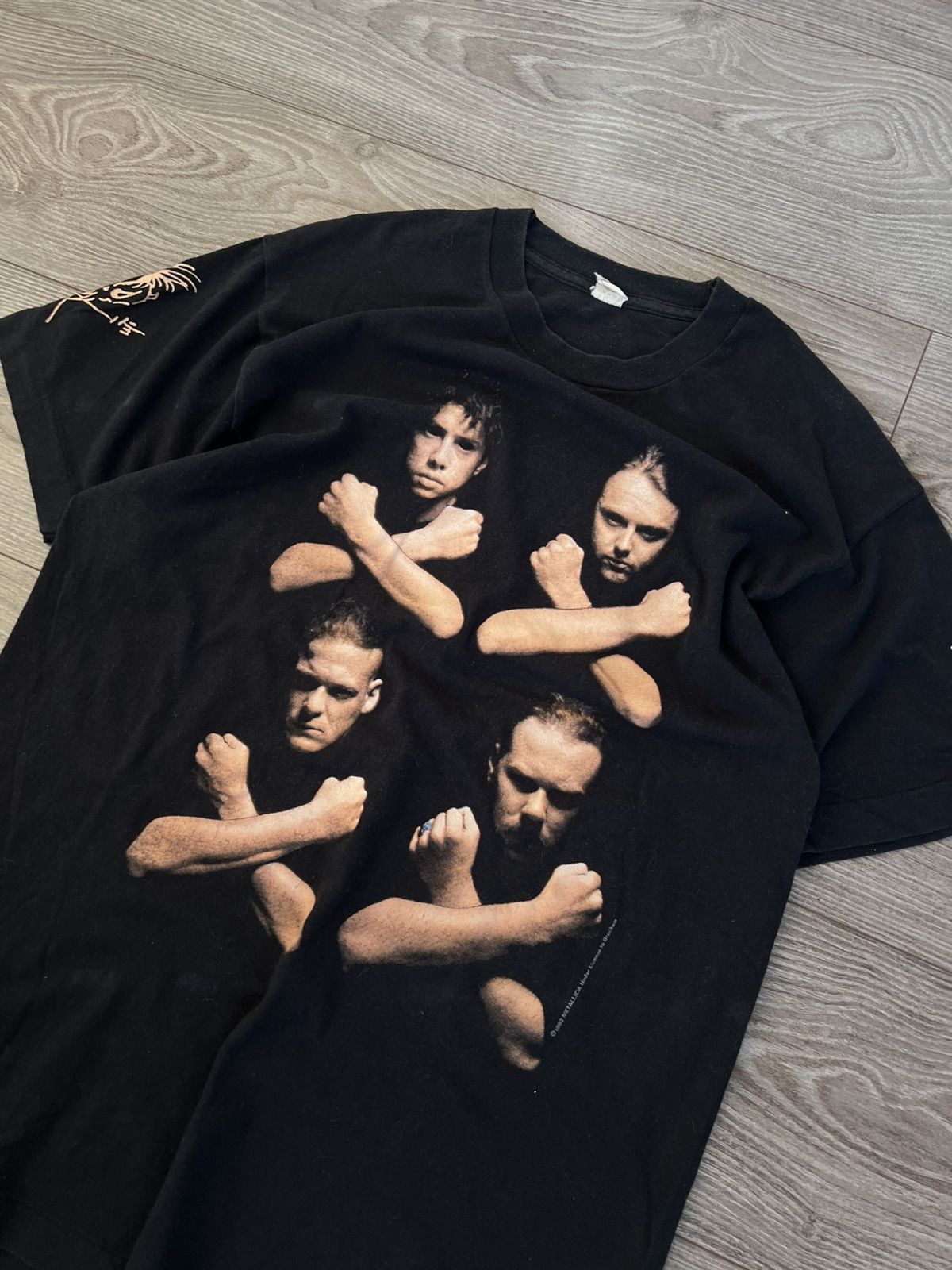 Band Tees ‼️1992 VINTAGE METALLICA Birth School Archival Band T-Shirt‼️ Size US L / EU 52-54 / 3 - 8 Thumbnail