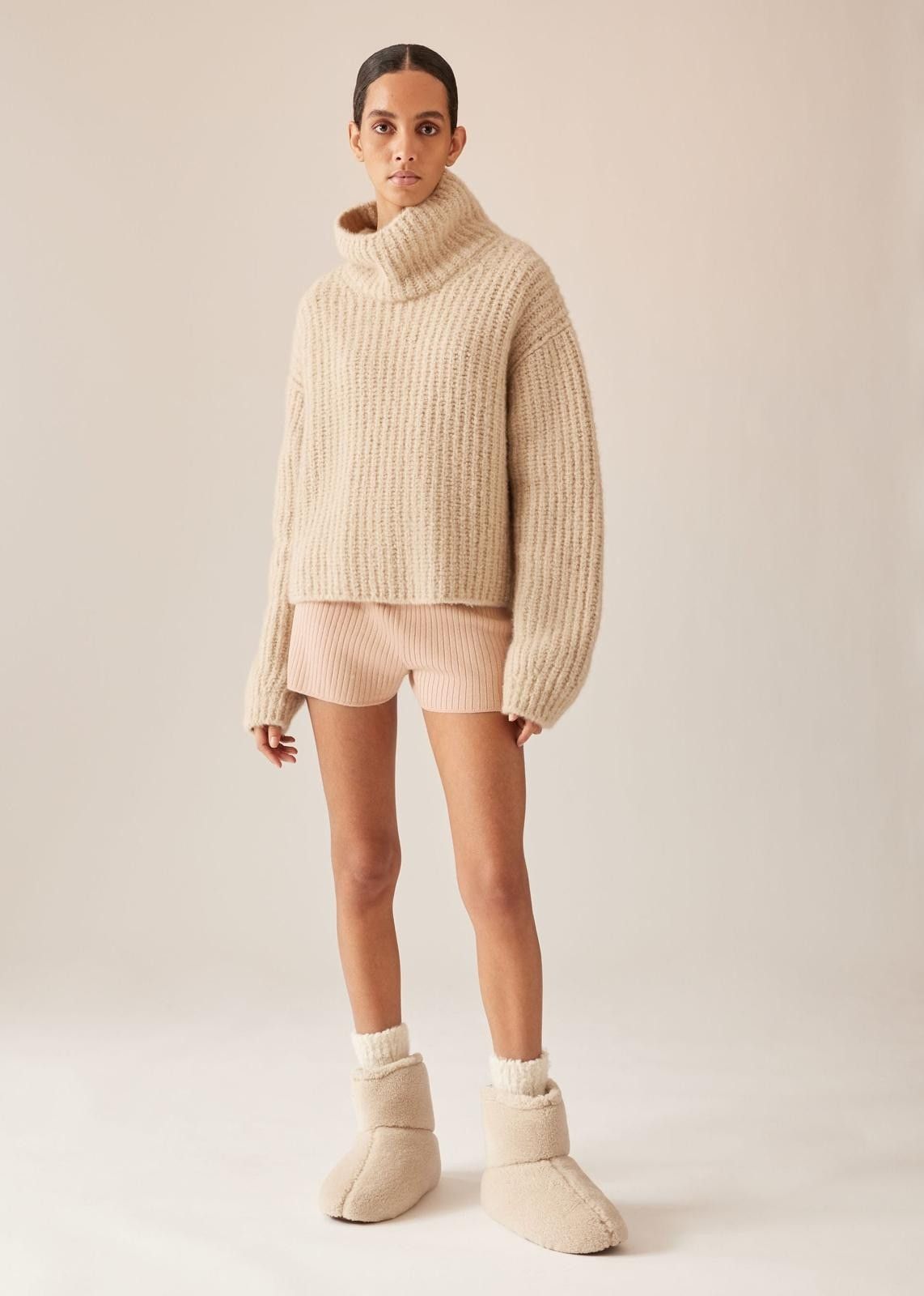 Loro Piana o1srvl11e1024 Cocooning Culotte Short in Pink Size 30" / US 8 / IT 44 - 5 Thumbnail
