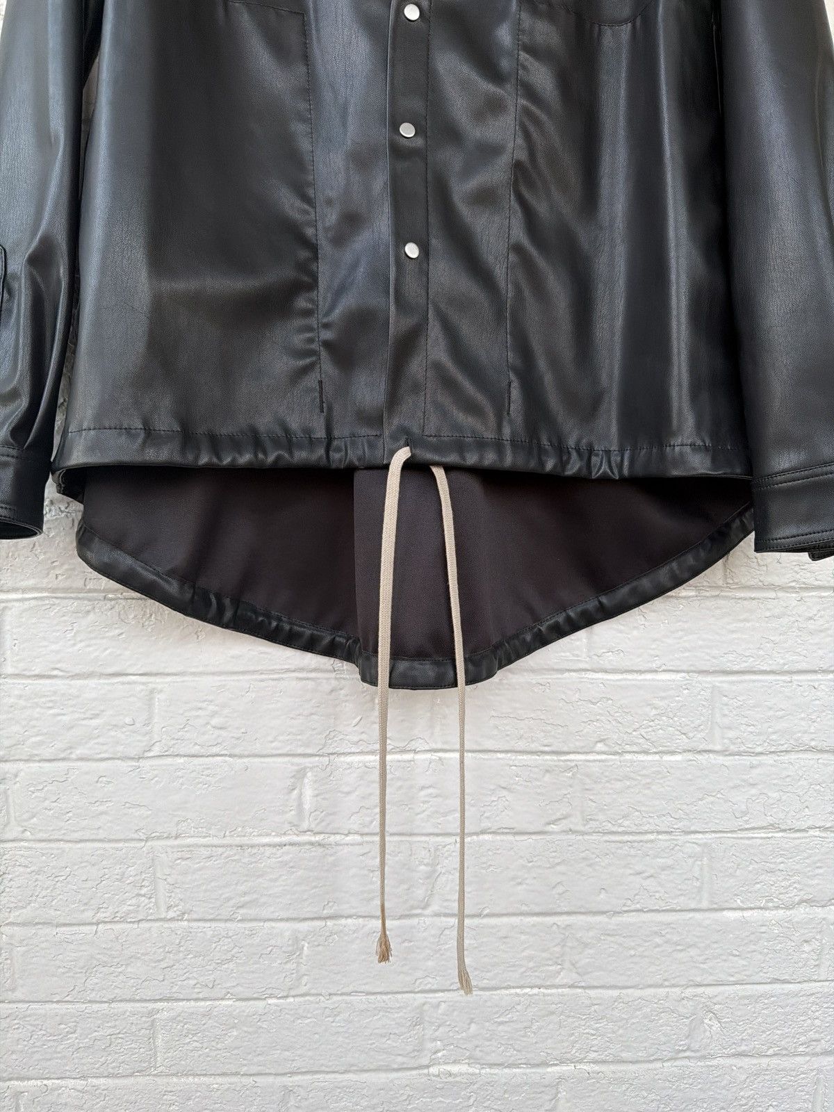Rick Owens Drkshdw Rick Owens DRKSHDW faux leather button up Size US S / EU 44-46 / 1 - 5 Thumbnail