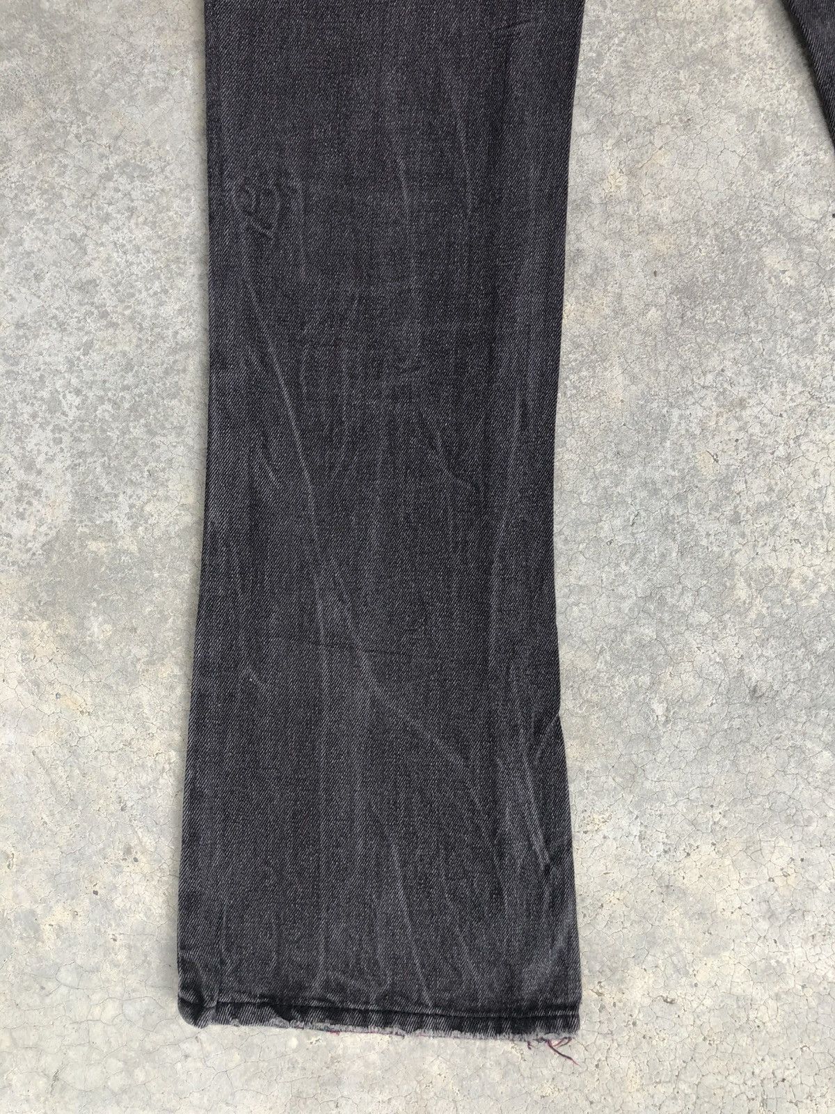 If Six Was Nine Flared Male Bootcut Jeans Distessed Denim Size US 31 - 11 Thumbnail