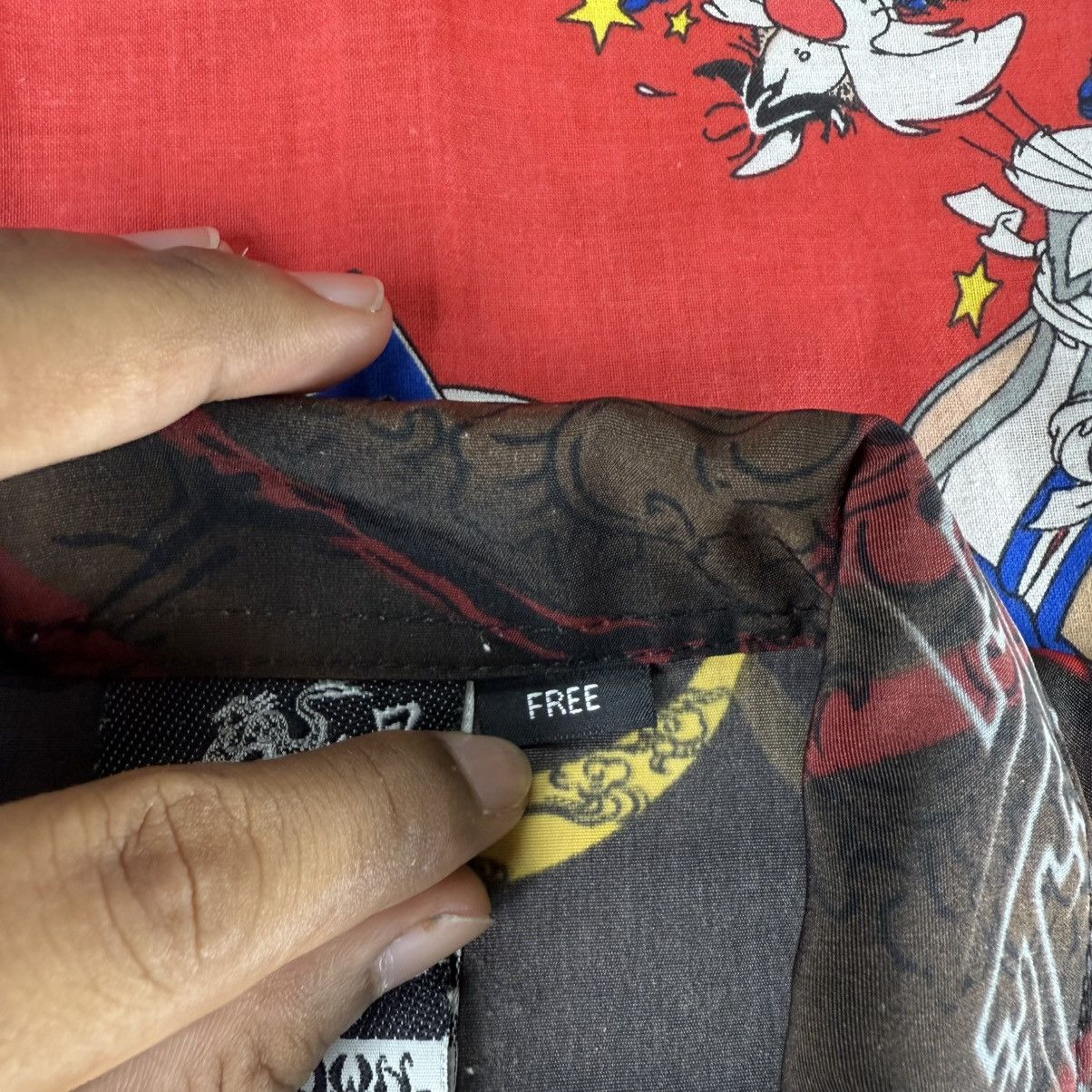 Dogtown DOGTOWN Aloha Shirt Japanese Pattern Dragon Rayon Rare Size US L / EU 52-54 / 3 - 8 Thumbnail
