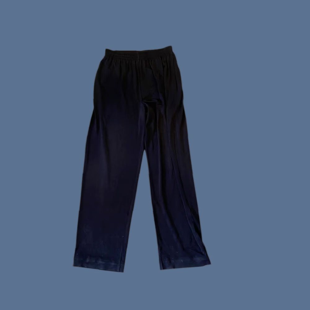 Vintage VINTAGE Clio Womens Travel Knit Pull On Pants Black M Pants Womens Size Medium Size 32" / US 10 / IT 46 - 1 Thumbnail