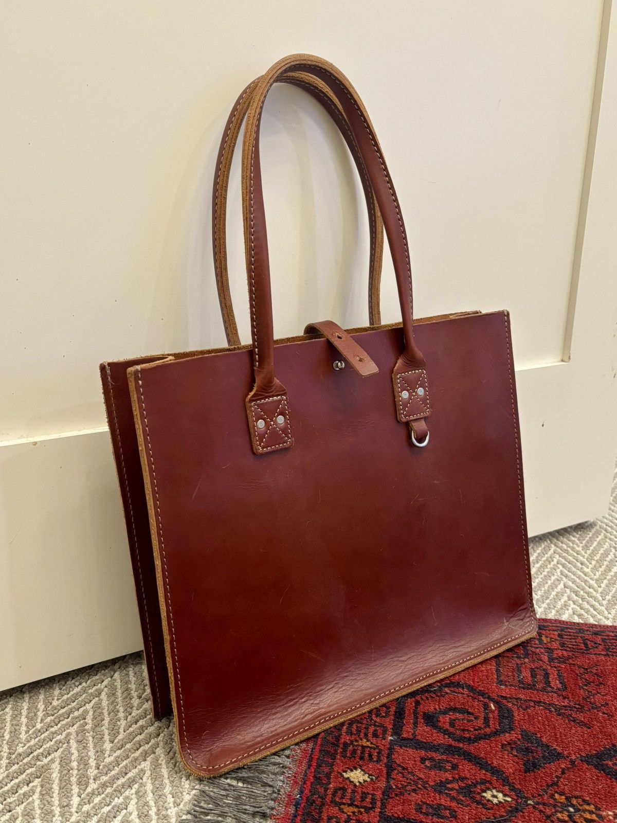 Billykirk Billykirk No 235 Leather Tote Size ONE SIZE - 1 Thumbnail