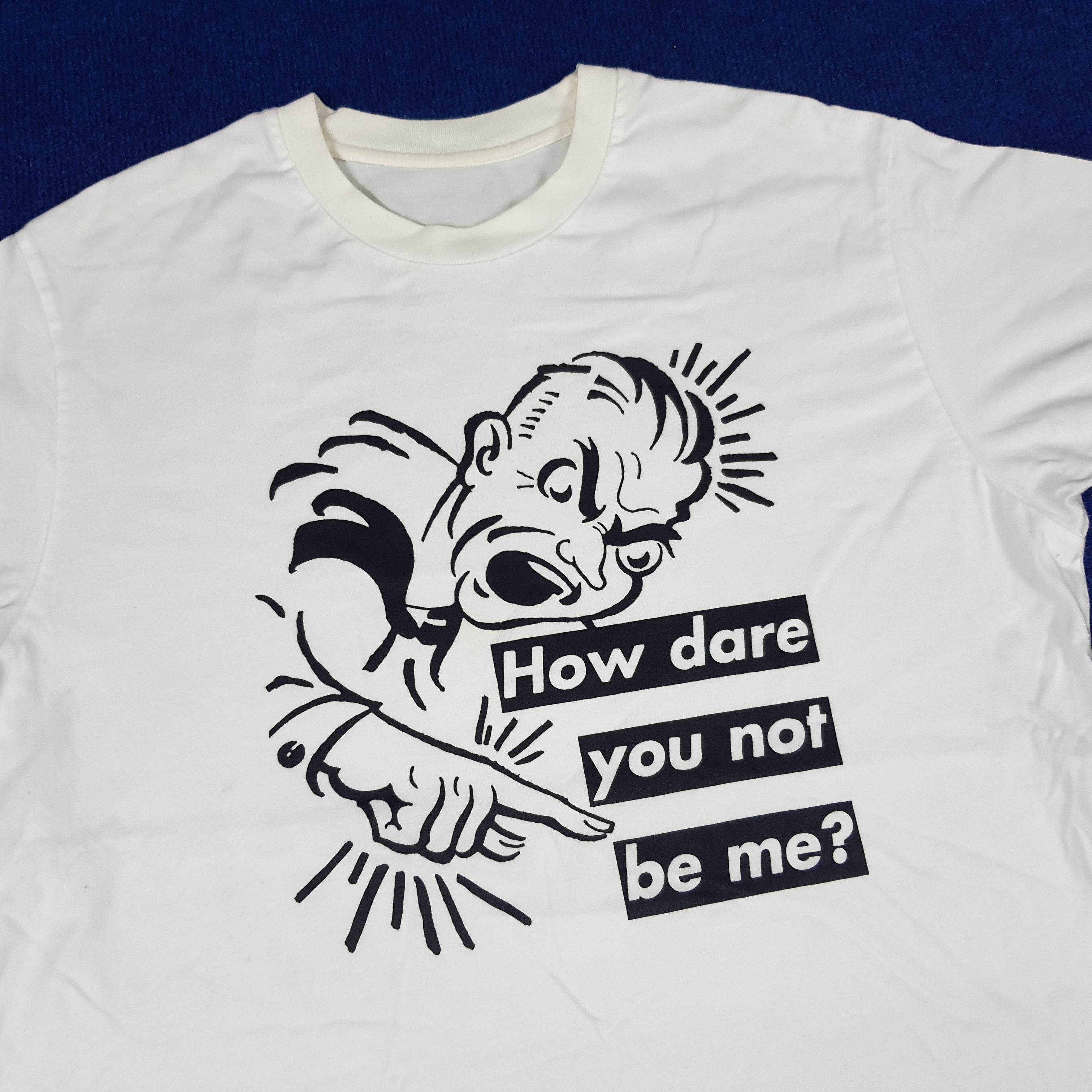Barbara Kruger × Vintage Vintage Barbara Kruger x Japanese Brand Streetwear T-shirt Size US L / EU 52-54 / 3 - 2 Thumbnail