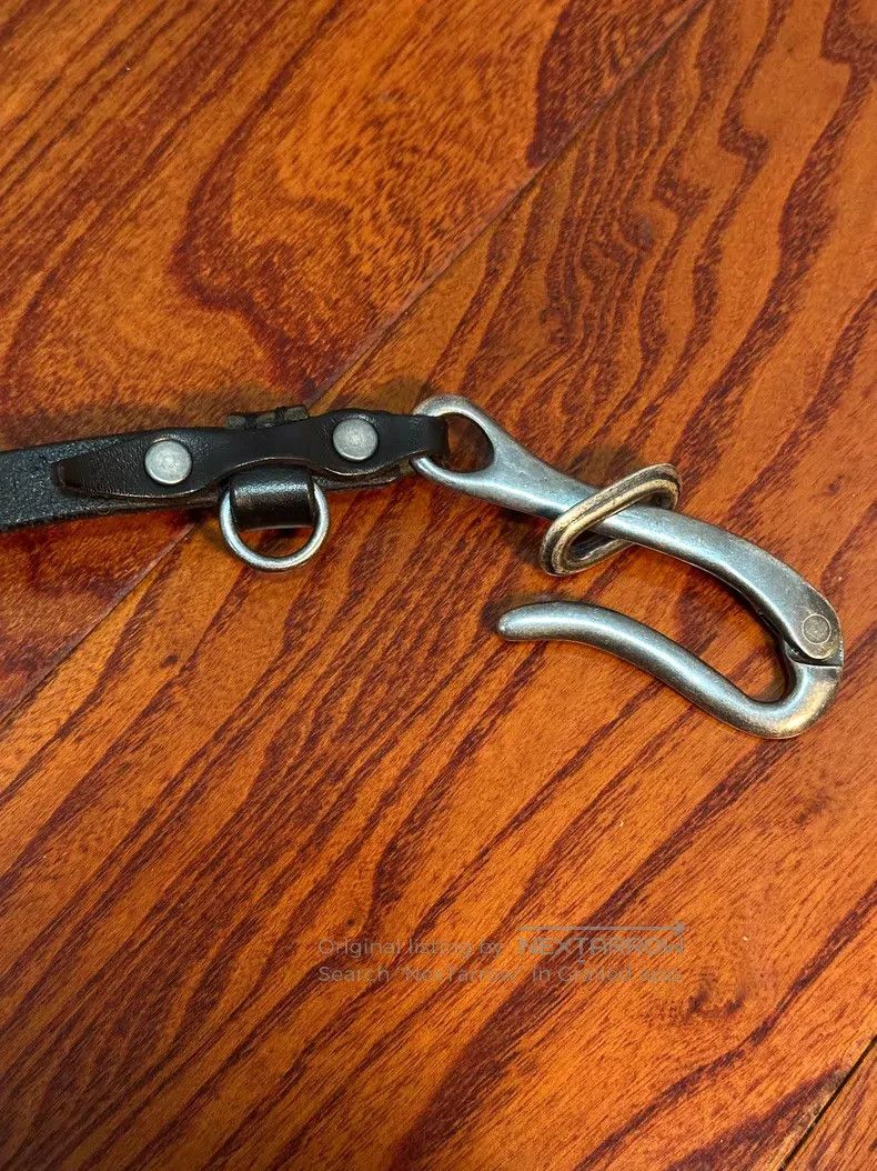 Julius Julius Leather Belt Size ONE SIZE - 6 Thumbnail