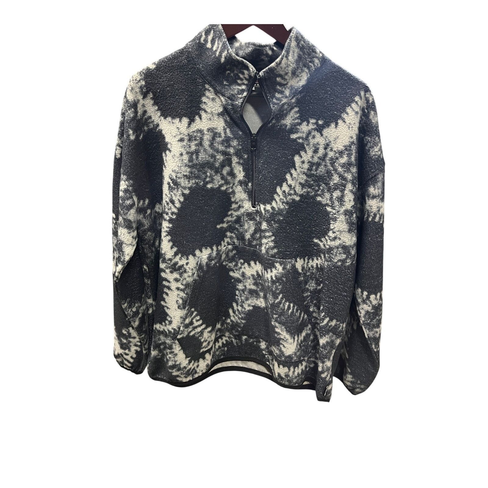 Babylon Babylon LA Marble Print Quarter Zip Pullover Top Size US L / EU 52-54 / 3 - 1 Preview