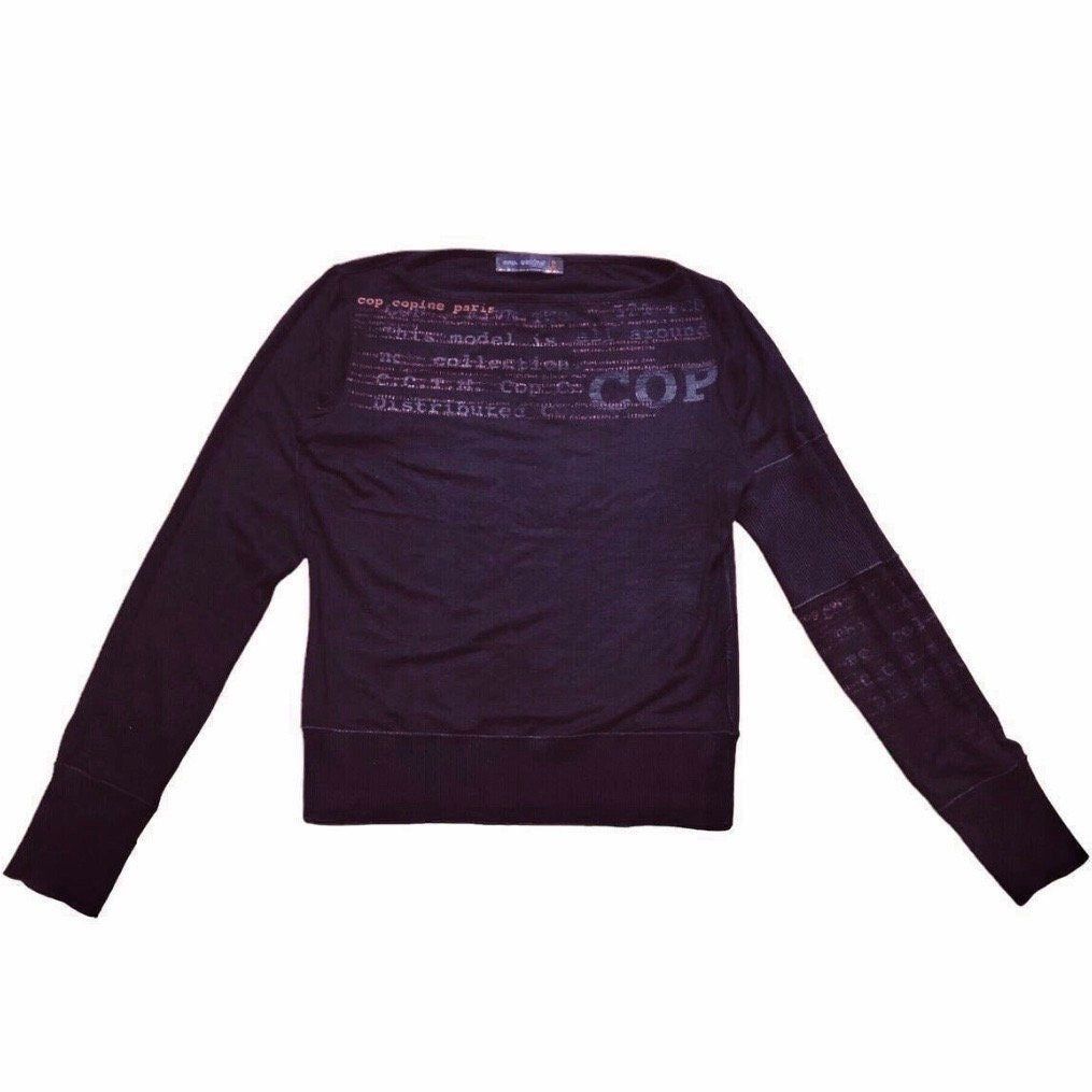 Cop Copine The Cop Copine Hacker Code Top Size ONE SIZE - 1 Thumbnail