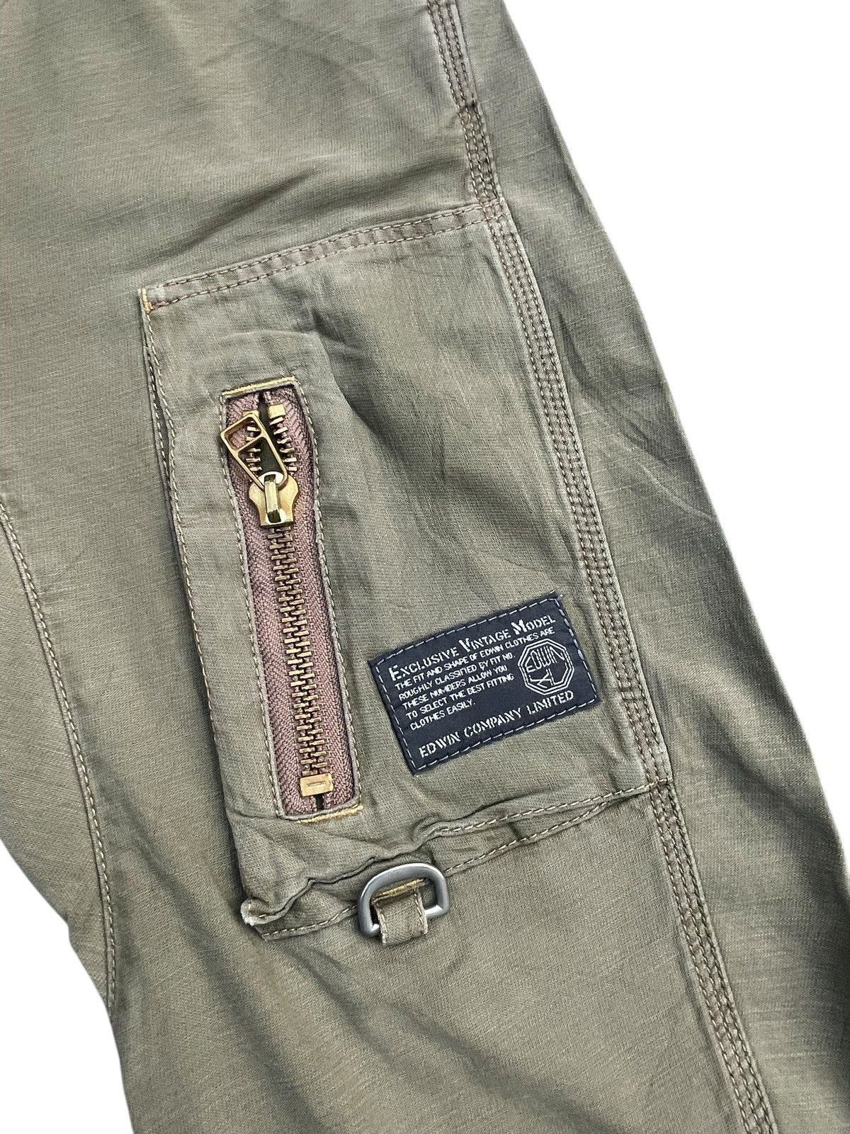 Edwin × Japanese Brand Edwin Narrow Cargo Pant Size US 34 / EU 50 - 3 Thumbnail