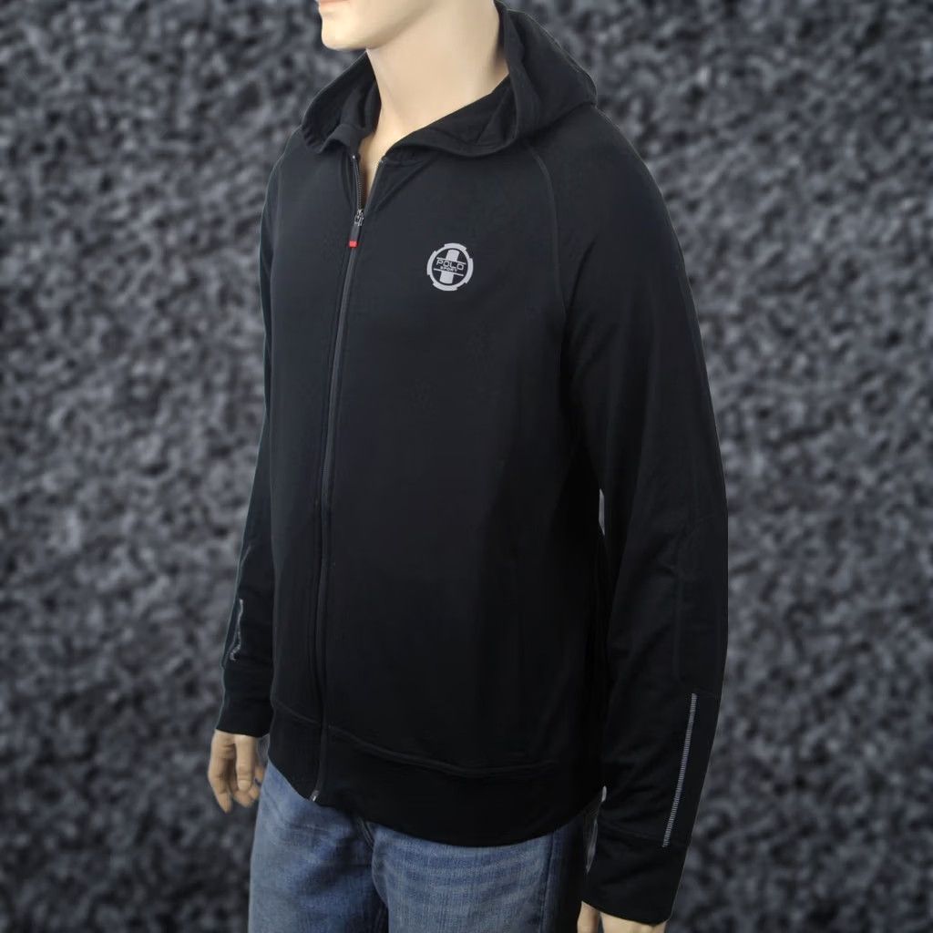 Polo Ralph Lauren Polo Ralph Lauren Sport Black Full Zip Athletic Hoodie NWT Size US XL / EU 56 / 4 - 1 Preview