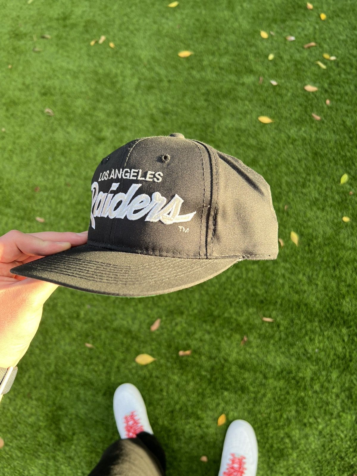 NFL Vintage Los Angeles Raiders Snapback Hat *DEADSTOCK* Size ONE SIZE - 8 Thumbnail