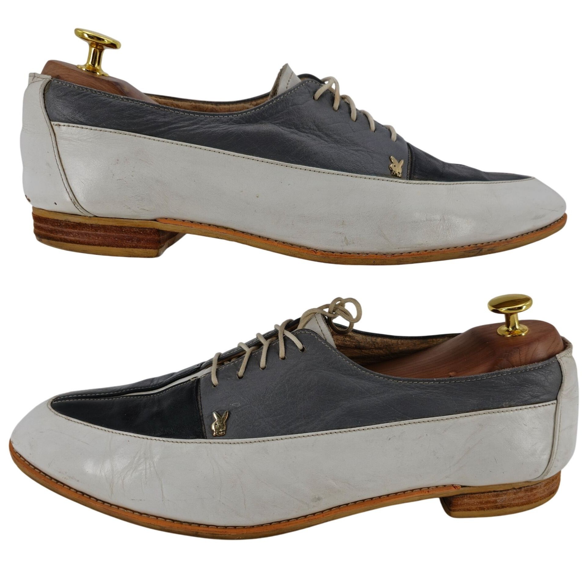 Florsheim Vintage Florsheim Custom Playboy Bunny Dress Shoes Mens Leat Size US 11 / EU 44 - 4 Thumbnail