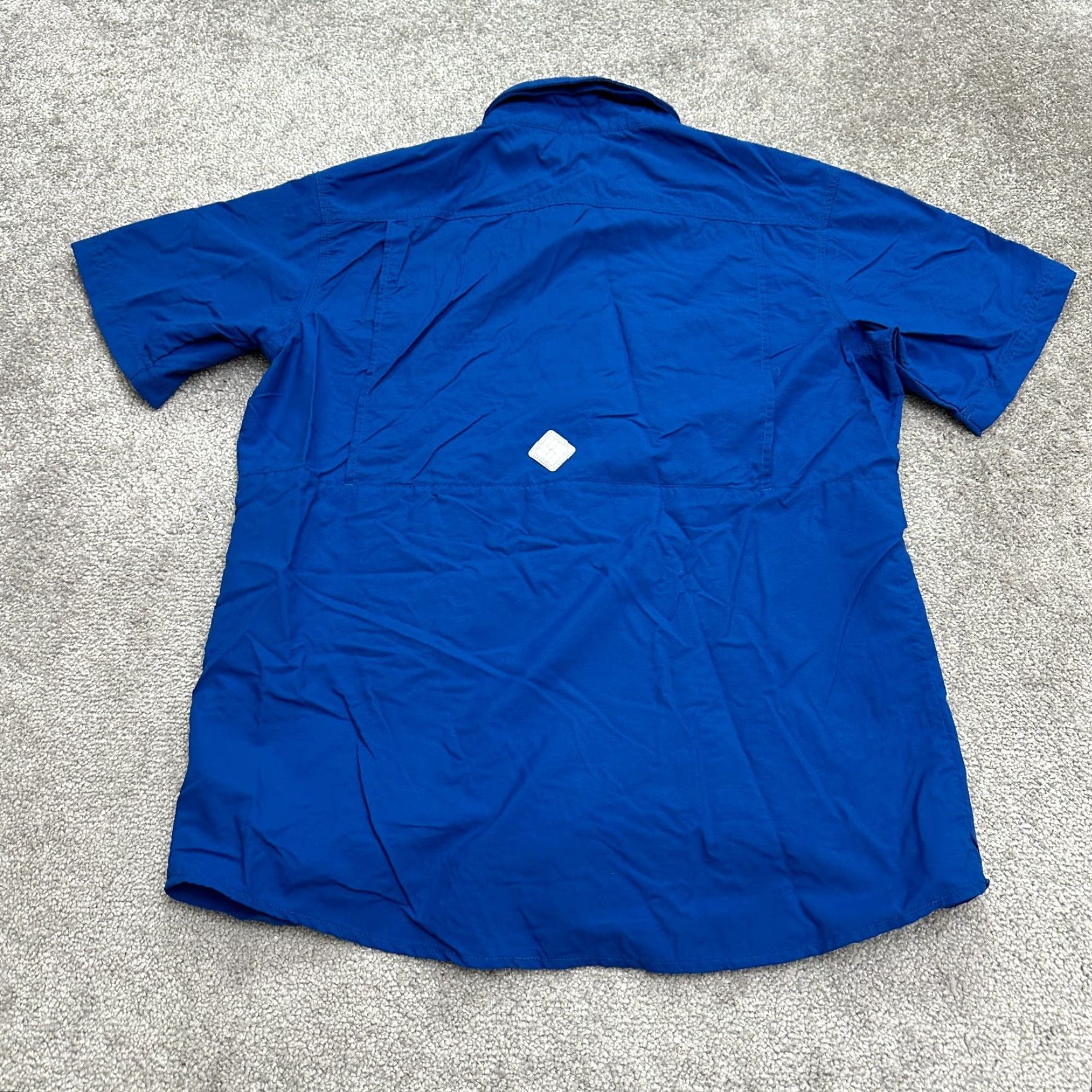 Vintage Columbia Omni Shield Cascade Explorer Shirt Mens Medium Blue Short Sleeve Size US M / EU 48-50 / 2 - 2 Thumbnail
