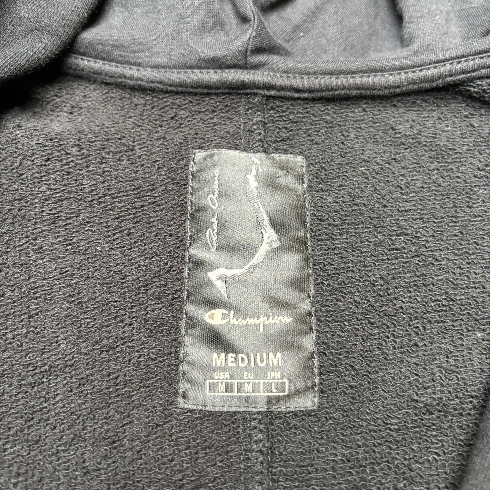 Rick Owens Rick Owens Champion Mountain Hoodie Men's Medium Size US M / EU 48-50 / 2 - 5 Thumbnail