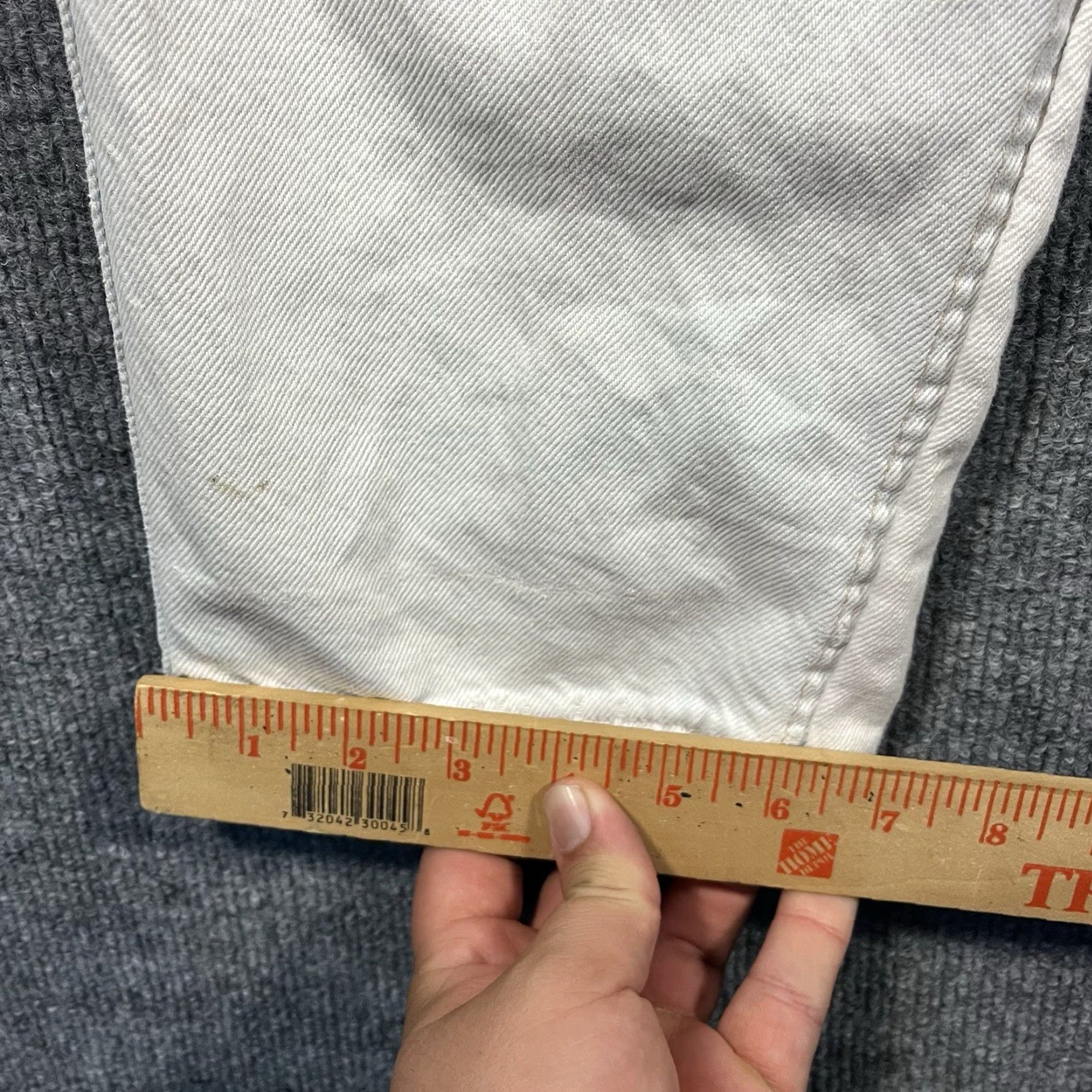Levi's VINTAGE Levi's Silver Tab Jeans Adults 28x32 White Distressed Light Wash 90s Size US 28 / EU 44 - 5 Thumbnail