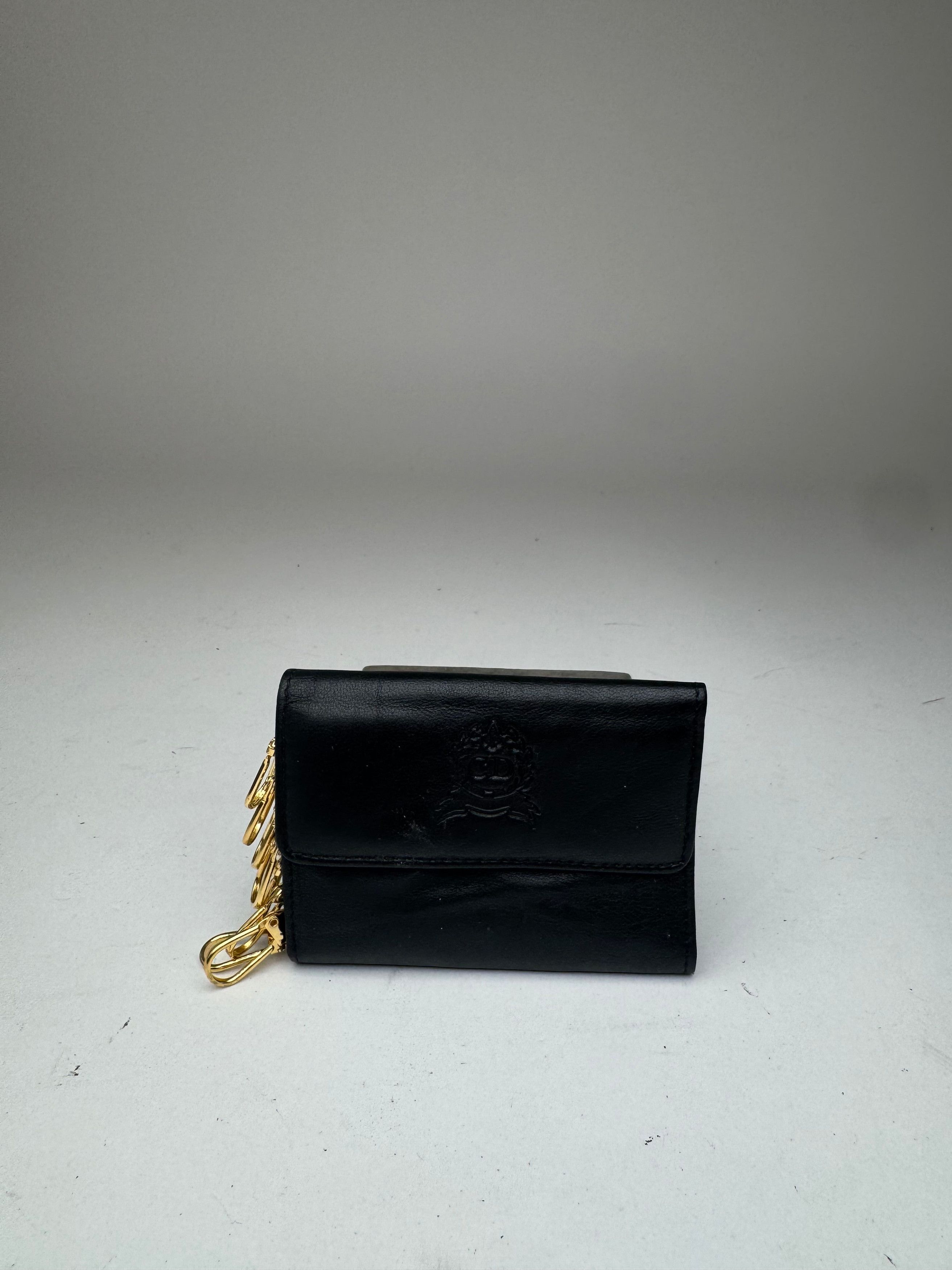 Dior Vintage Leather Key Holder black Size ONE SIZE - 1 Thumbnail