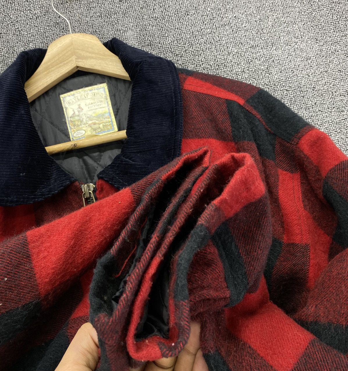 Toyo Enterprises Vintage Sugar Cane Shadow Plaids Checkered Jacket Size US M / EU 48-50 / 2 - 11 Thumbnail