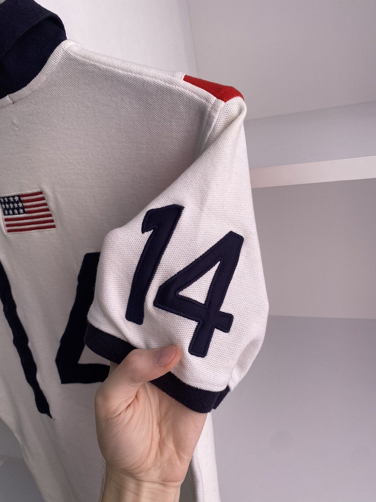 Polo Ralph Lauren × Vintage Vintage Polo Ralph Lauren Chief Keef Style Polo Tee Size US L / EU 52-54 / 3 - 18 Thumbnail