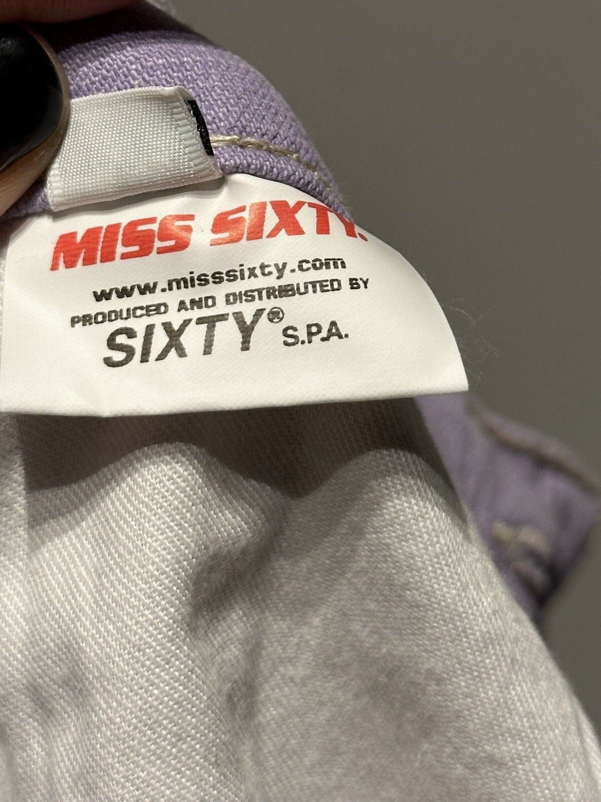 Miss Sixty Miss Sixty Shola Jeans Butterfly Y2K 2000's Cropped Capri Size 27" / US 4 / IT 40 - 15 Thumbnail