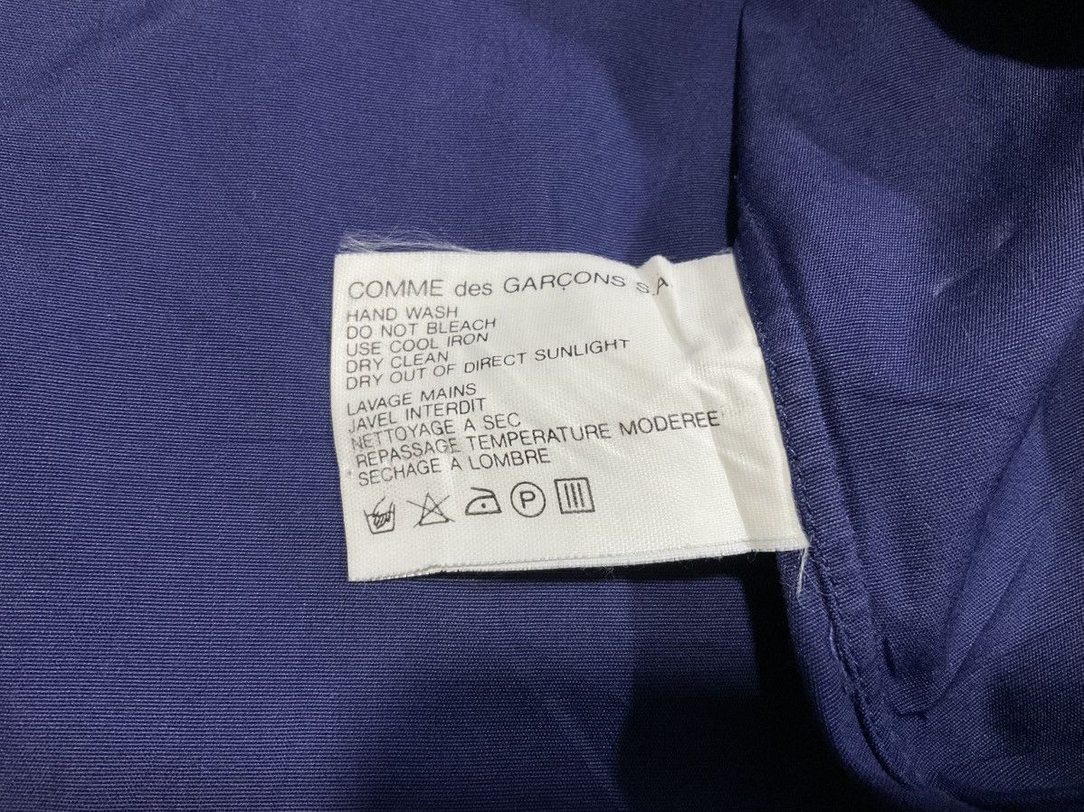 Comme des Garcons SHIRT 🔥Comme Des Garcons Wide Shirt Navy Size US L / EU 52-54 / 3 - 11 Thumbnail
