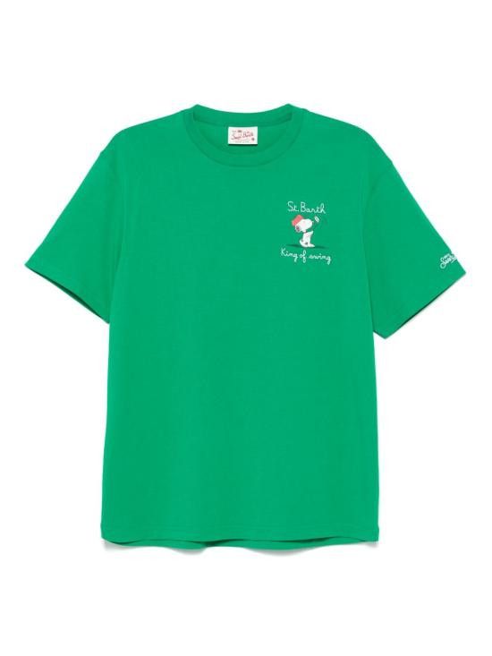 MC2 Saint Barth MC2 SAINT BARTH Men T-Shirts TSHM001 02567H Green Size US L / EU 52-54 / 3 - 1 Thumbnail