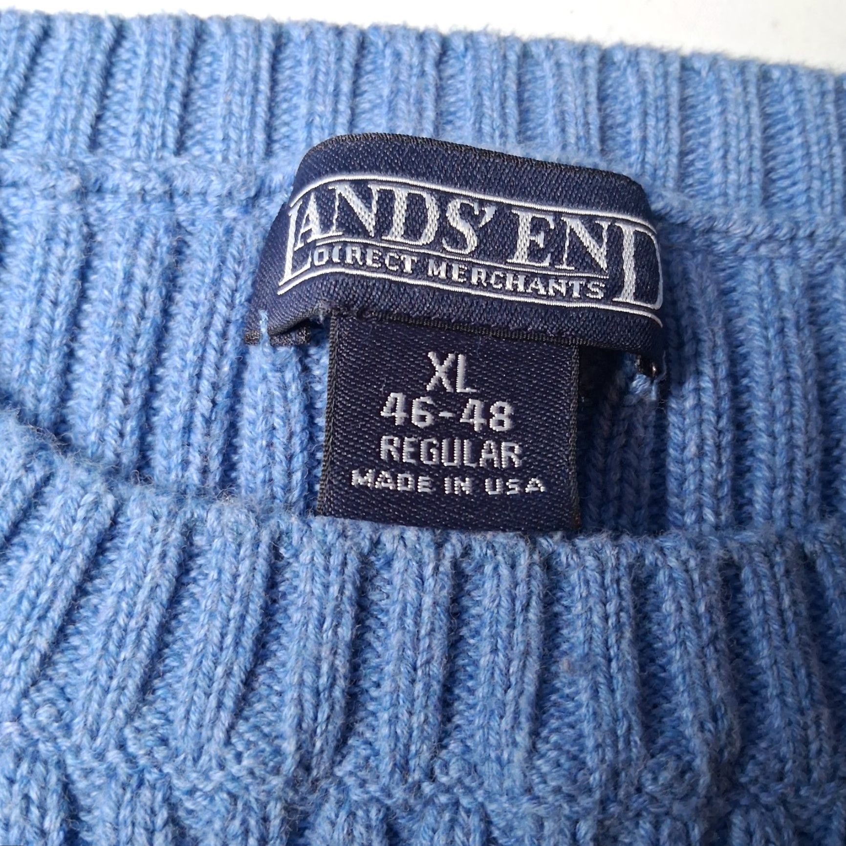 Lands' End VINTAGE Lands' End Sweater Shirt? Size US XL / EU 56 / 4 - 6 Thumbnail