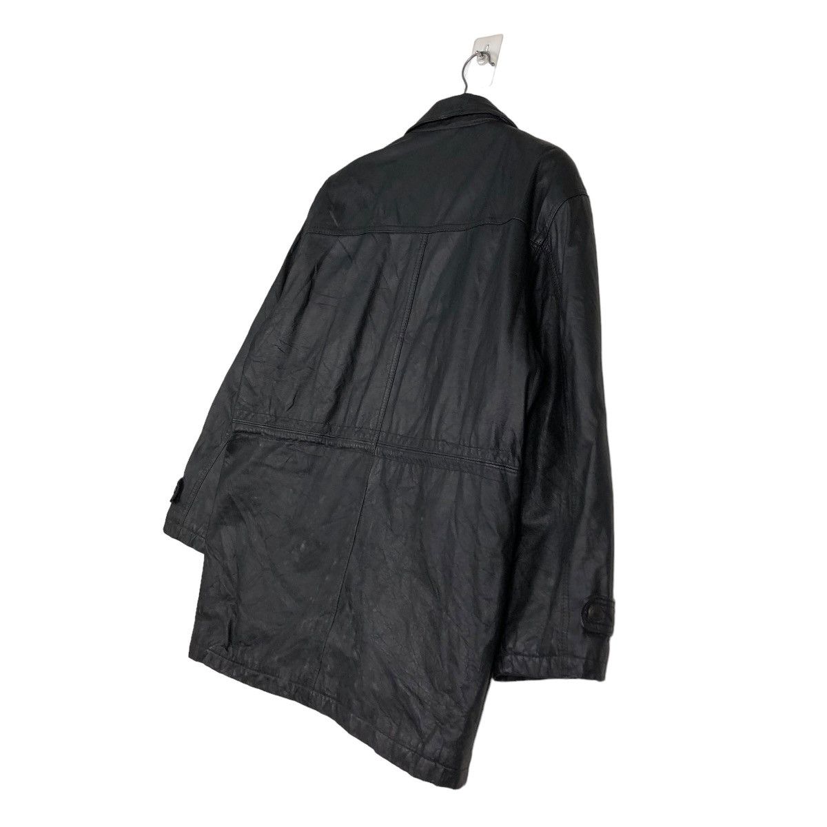 Japanese Brand 🔥VINTAGE BIKER LEATHER JACKET RACER DURANTE JAPAN Size US M / EU 48-50 / 2 - 10 Thumbnail