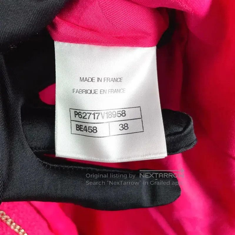 Chanel Chanel Pink Cotton Women's Jacket . Size M / US 6-8 / IT 42-44 - 8 Thumbnail