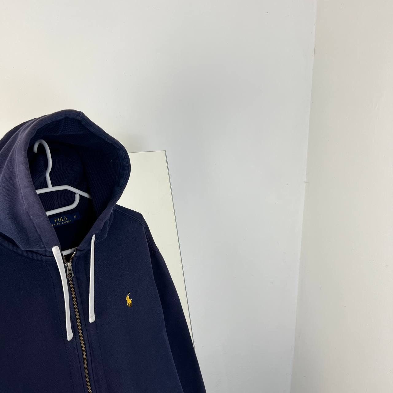 Polo Ralph Lauren Vintage Y2K Polo Ralph Lauren Distressed Zip Up Hoodie Size US XL / EU 56 / 4 - 2 Thumbnail