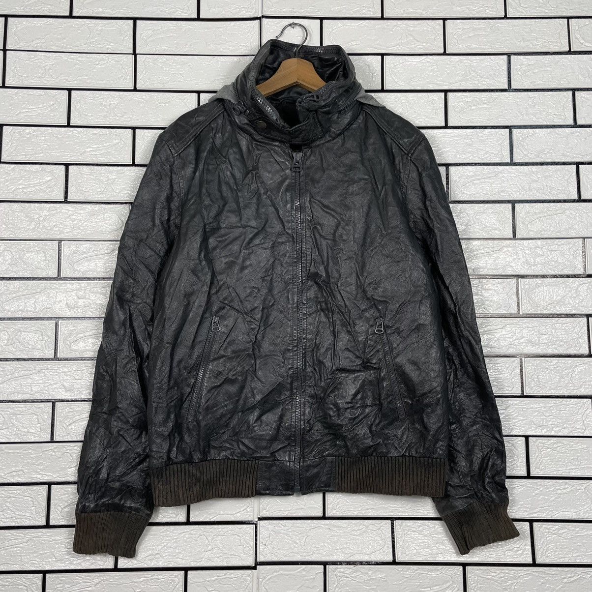 Japanese Brand Meters/Bonwe Leather Jacket Size US M / EU 48-50 / 2 - 1 Thumbnail