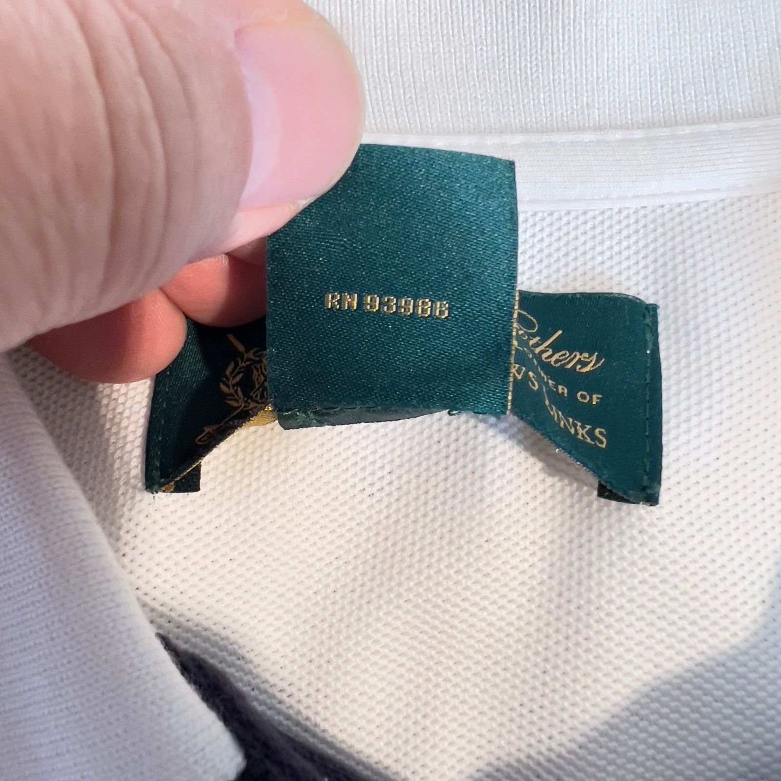 Brooks Brothers Brooks Brothers X St Andrews Links Polo Shirt Men XL Purple Size US XL / EU 56 / 4 - 5 Thumbnail