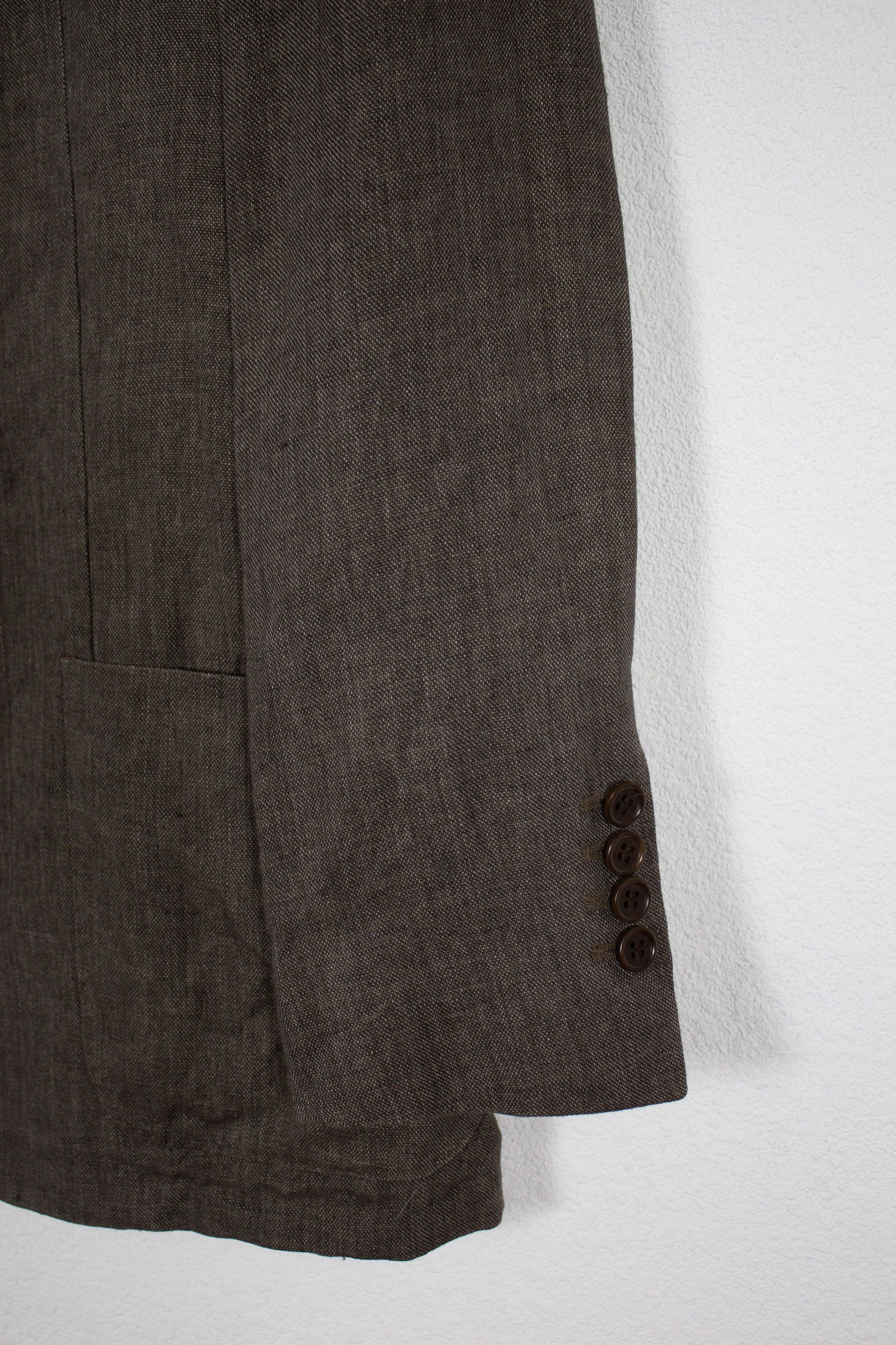 120% Lino Sartoria Sportivo Linen Blazer Jacket 44 Size US S / EU 44-46 / 1 - 2 Thumbnail