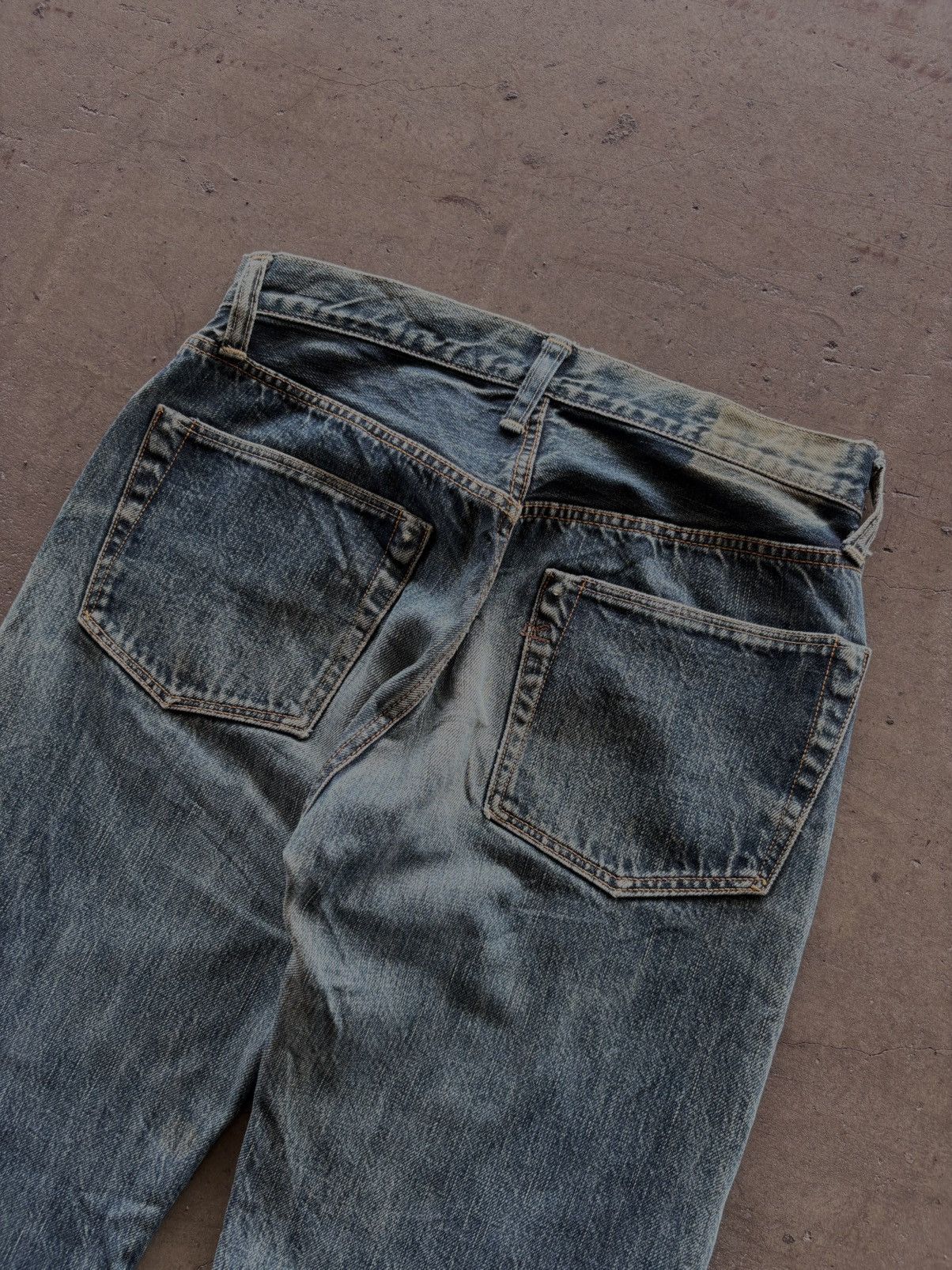 45rpm R by 45rpm Selvedge Washed Denim Jeans Size US 29 - 9 Thumbnail