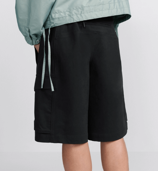 Dior o1w1db11225 493C15 Cargo Bermuda Short in Black Size US 36 / EU 52 - 6 Thumbnail