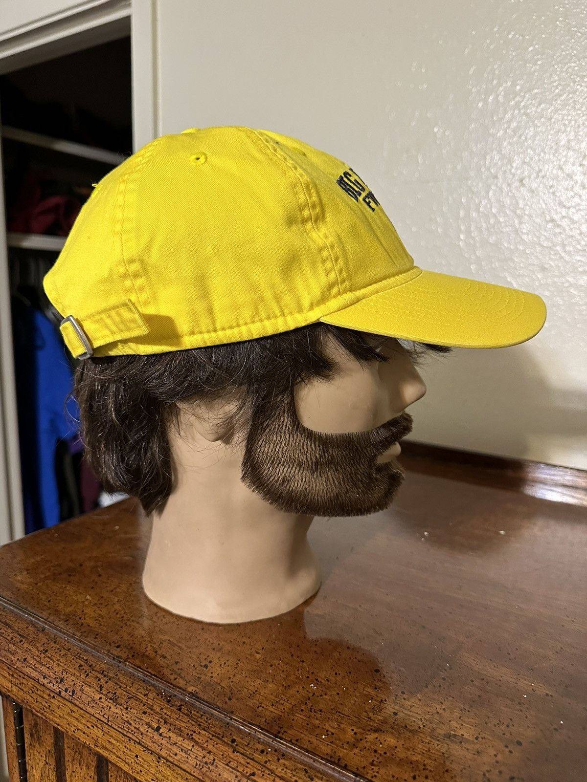 Adidas × NCAA × Vintage Vintage NCAA Adidas Michigan Wolverine hat 00s Size ONE SIZE - 3 Thumbnail