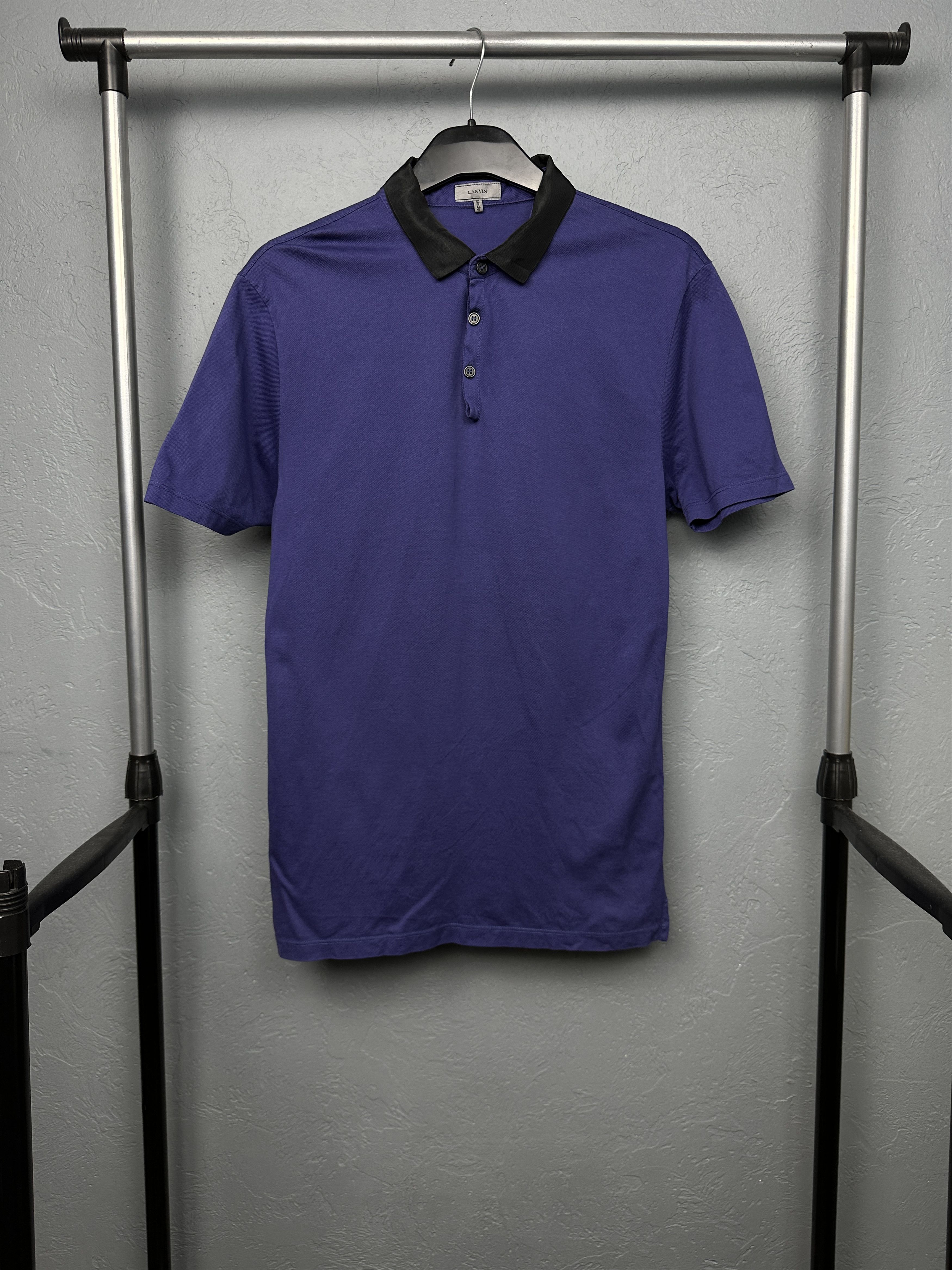 Lanvin Lanvin Mens Polo Shirt Made in Italy Size US L / EU 52-54 / 3 - 1 Thumbnail