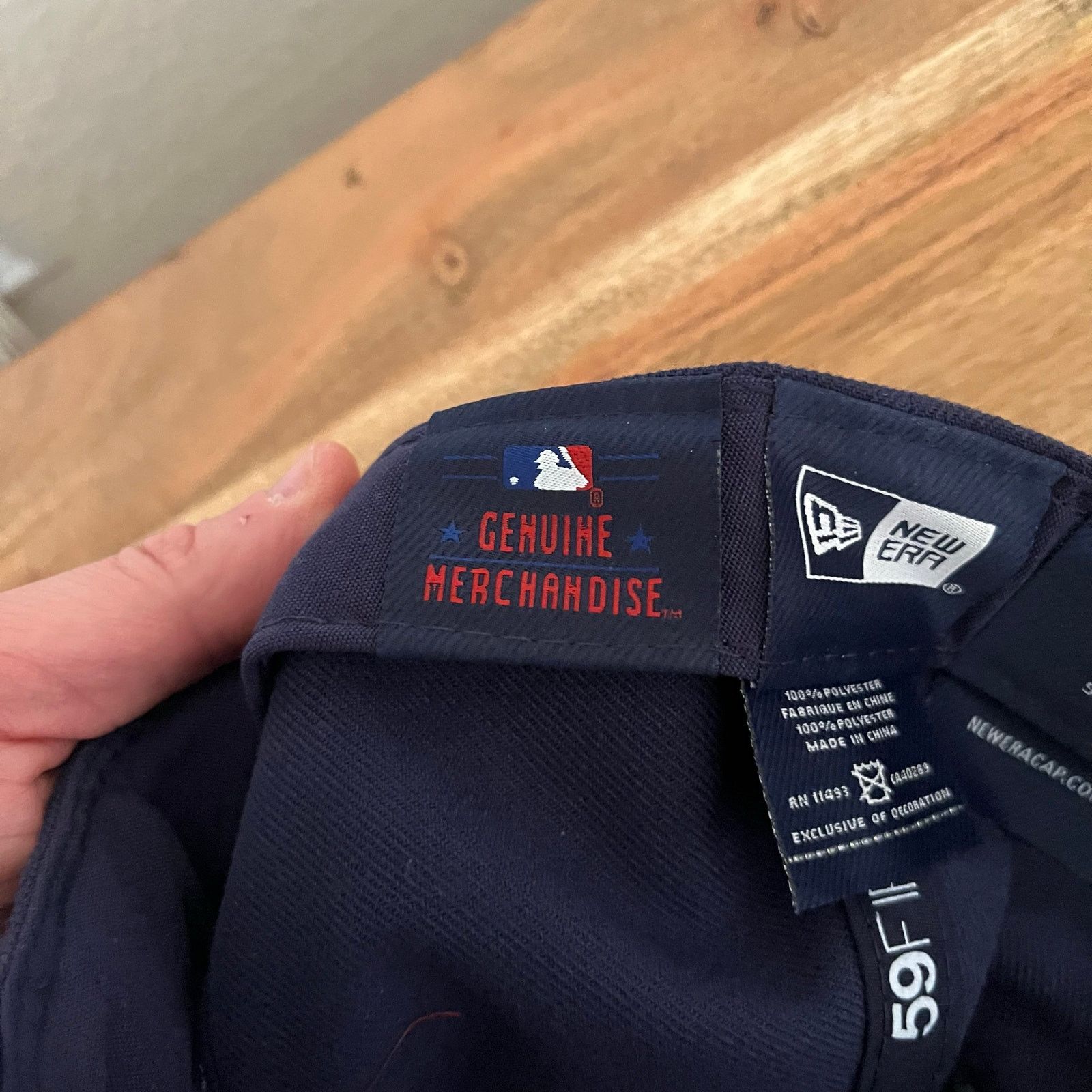 New Era NWT New Era Yankees Fitted Hat League Pop Blue Size 7 3/8 Size 40 - 9 Thumbnail