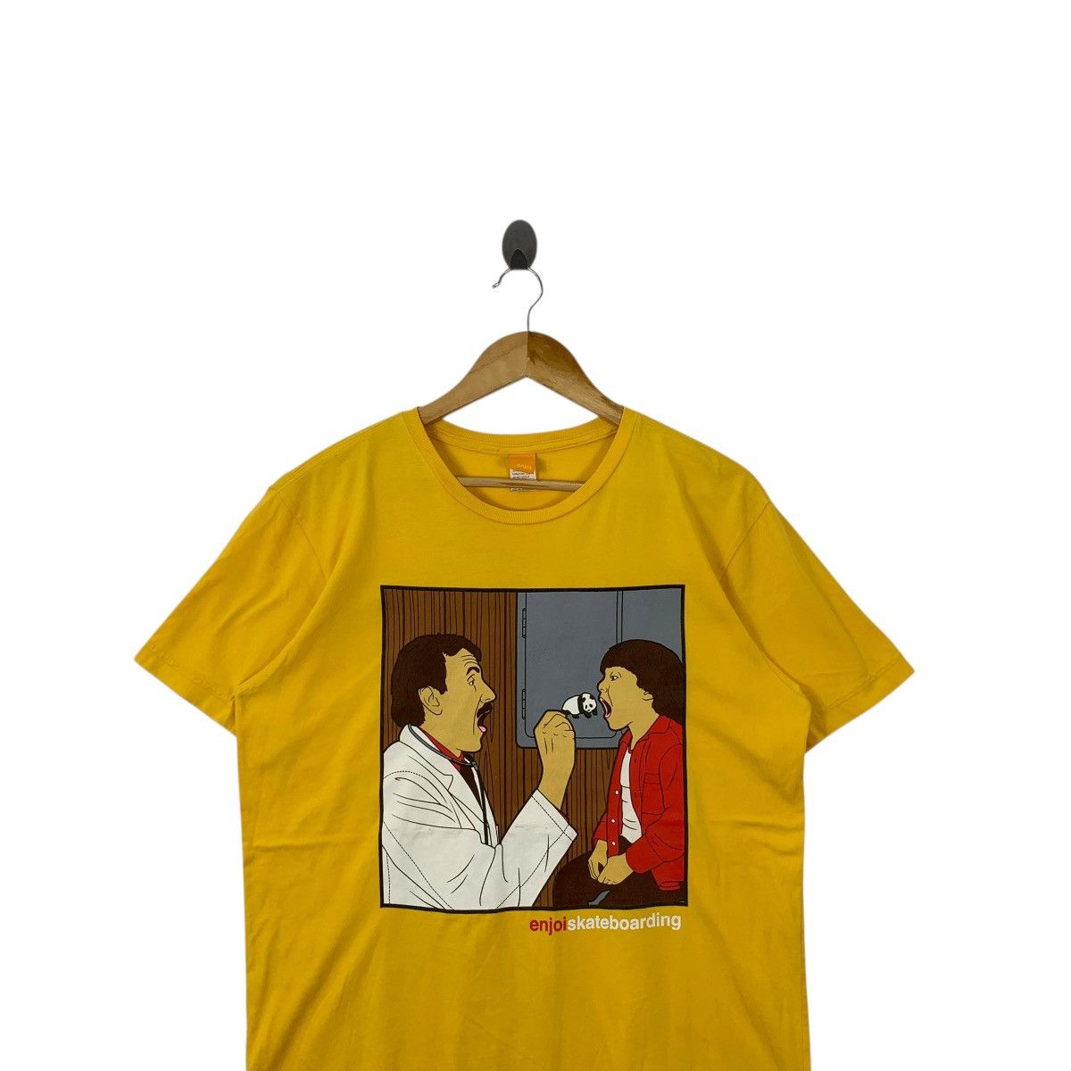 Enjoi Vintage ENJOI RODNEY MULLEN Skateboard Doktor Tee Shirt Top Size US M / EU 48-50 / 2 - 2 Thumbnail