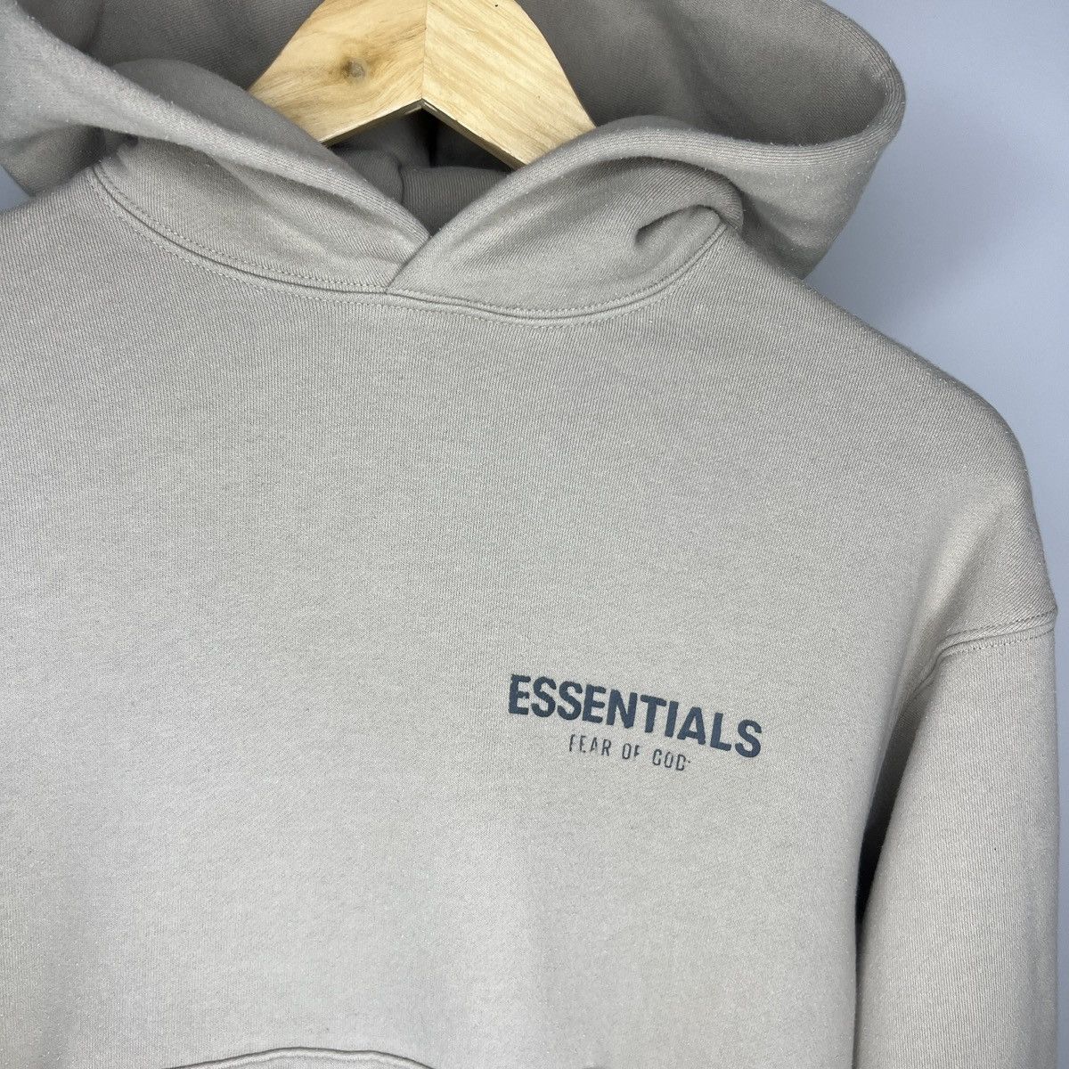 Essentials Essentials Fear Of God FOG Hoodie Sweatshirt Beige Size M / US 6-8 / IT 42-44 - 4 Thumbnail