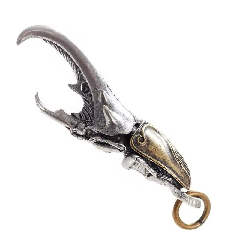 Vintage Retro Goth Beetle Keychain Size ONE SIZE - 5 Thumbnail