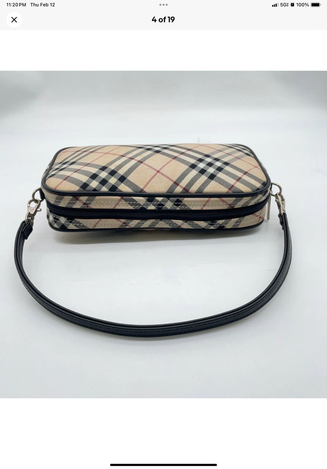 Burberry 👝👝👝👝Mini Vintage BURBERRY👝👝👝👝!!! Size ONE SIZE - 3 Thumbnail