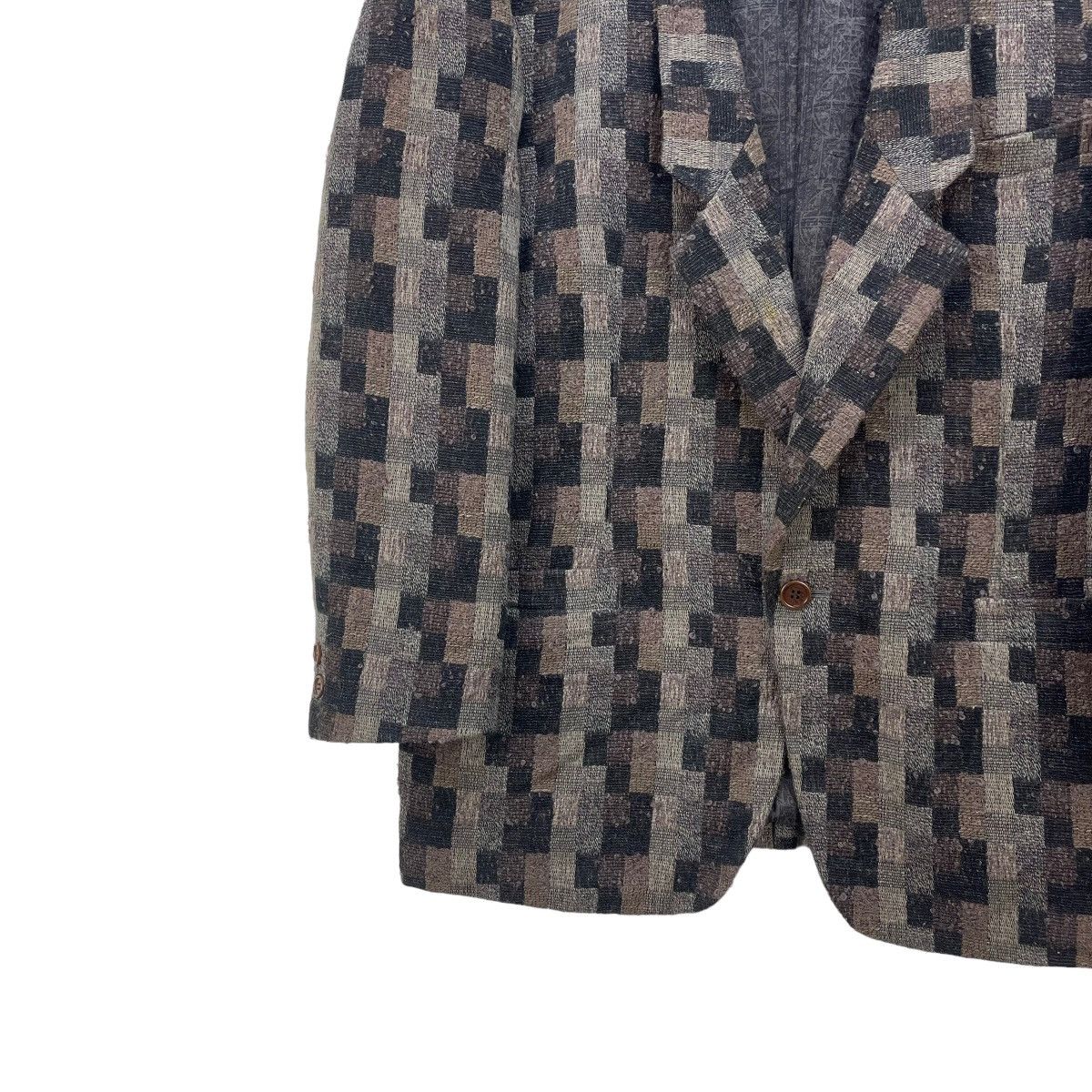 Japanese Brand 🔥Japanese Bramd Blazer Patchwork Casual Jacket Size US M / EU 48-50 / 2 - 4 Thumbnail