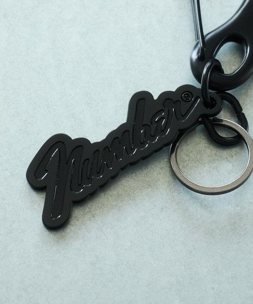 Number (N)ine Number Nine Handsign Logo Carabiner Keychain Size ONE SIZE - 3 Thumbnail