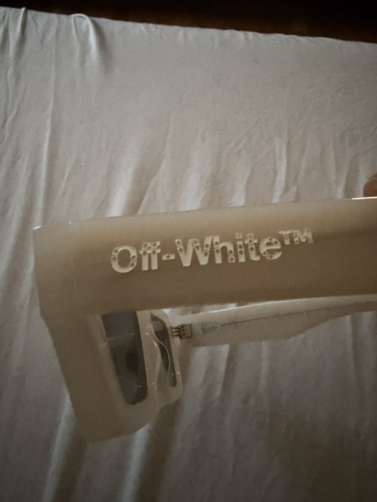 Off-White OFF-WHITE Marfa Rectangle Frame Sunglasses Size ONE SIZE - 3 Thumbnail