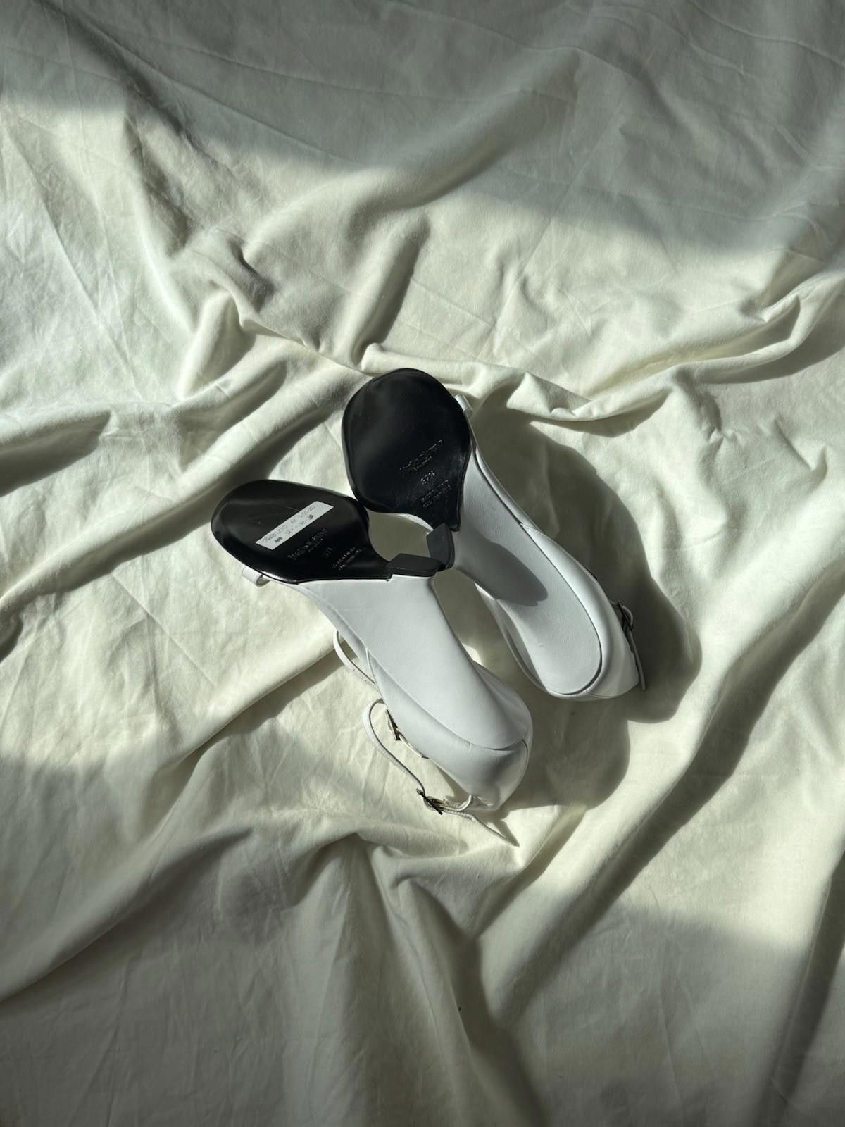 Saint Laurent Paris !NEW S/S 2001 Yves Saint Laurent by Tom Ford Runway Heels Size US 7.5 / IT 37.5 - 11 Thumbnail
