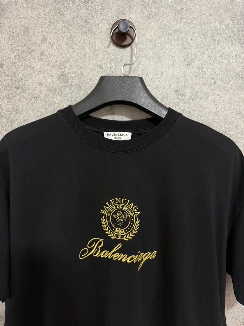 Balenciaga Balenciaga Embroidered T-shirt Qixi series wheat ear embro Size US M / EU 48-50 / 2 - 2 Thumbnail