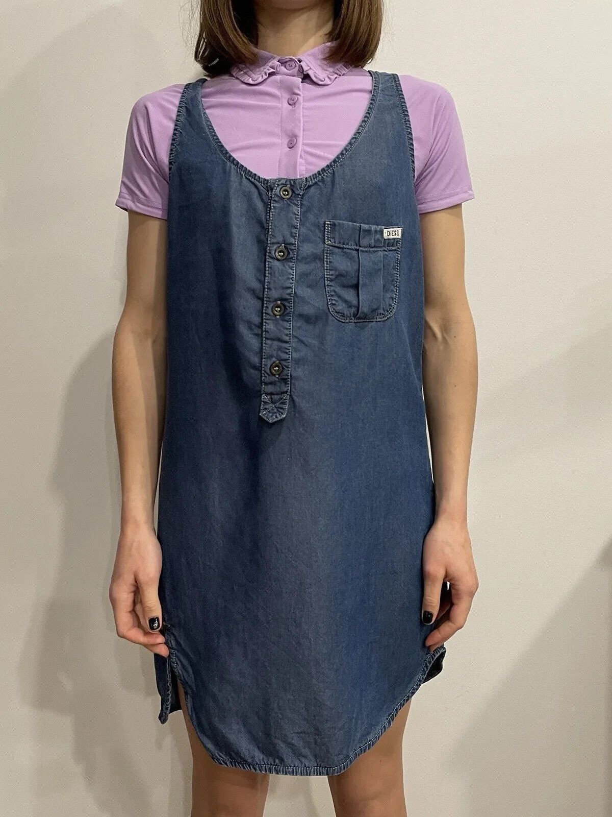 Diesel Diesel lyocell Denim Summer Dress Womens Size XS Size XS / US 0-2 / IT 36-38 - 1 Thumbnail