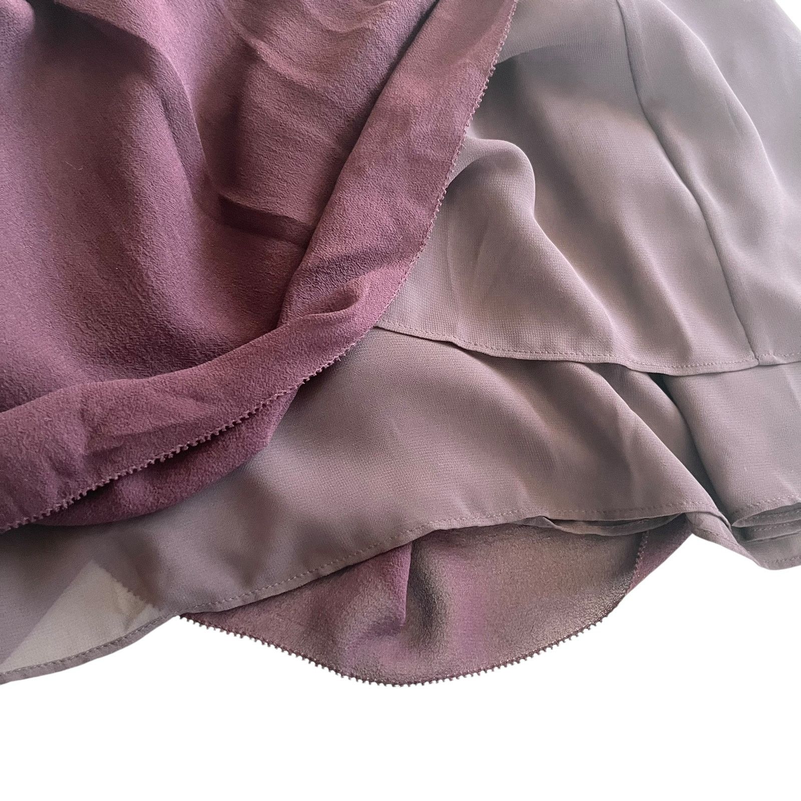 Aritzia Babaton Aritzia Burgundy Pleated Tie Waist Crepe Midi Dress Size XS / US 0-2 / IT 36-38 - 6 Thumbnail
