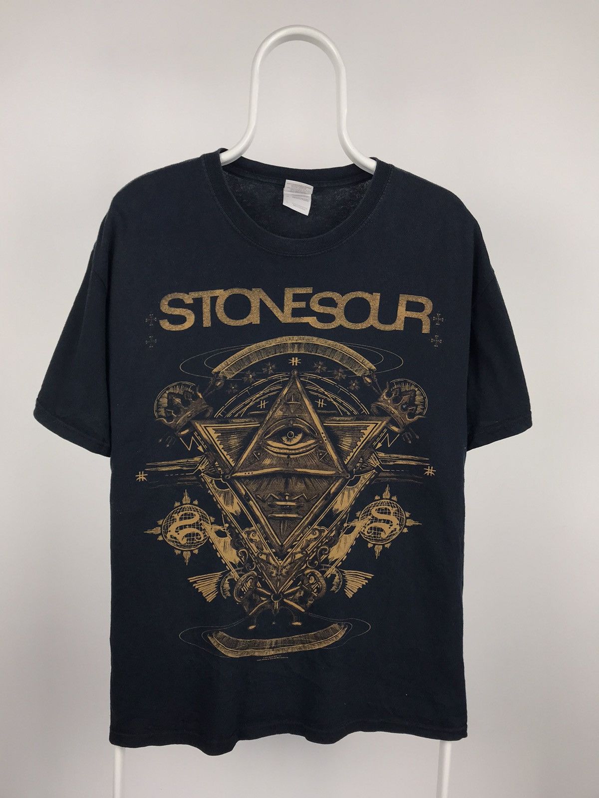 Band Tees Vintage Stone Sour 2010 Big Logo Tee Size US L / EU 52-54 / 3 - 1 Thumbnail